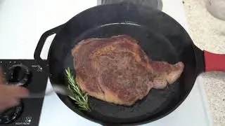 Cooking A5 Wagyu Ribeye