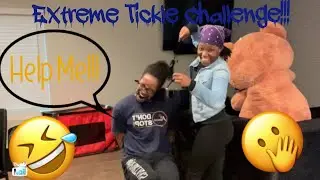 Extreme Tickle Challenge!!! (He Broke The Chair)