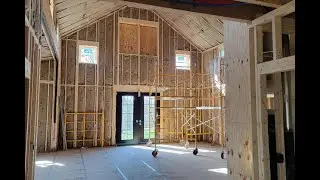 Old World Garden Barndominium Framing