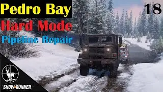 Pipeline Repair ⚠️ SnowRunner Hard Mode ⚠️ Immersive Alaska Contracts