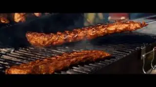 BBQ sonyA7iii broll 100 fps cinematic