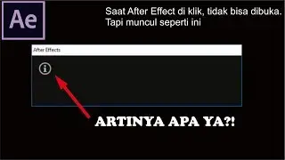 After Effect eror code : 131 Cara mengatasi nya? MUDAHH!!