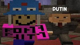 WIDE PUTIN AND ZOOMER WALKS IN MINECRAFT | ШИРОКИЙ ПУТИН И ЗУМЕР ИДЁТ В МАЙНКРАФТ