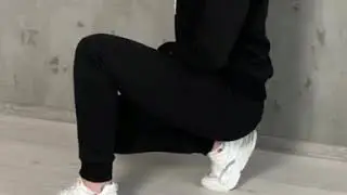 Утепленный женский спортивный костюм
