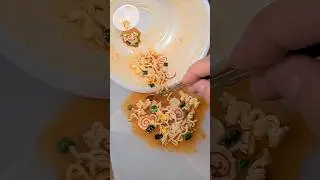 3D pen_Making Spilled Bowl Noodles / 사발면 쏟음-3D펜으로 만들기
