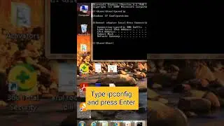 Check IP Address in command prompt/ How to find IP Address using command prompt 