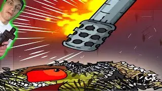 PIKE couldn't tame GUN? - Reaction to Nikolai Animations - Cartoons about tanks shorts