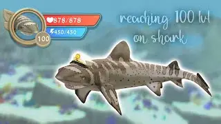 WildCraft: reaching 100 level on shark 🦈