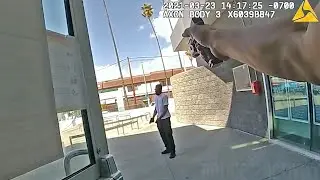 LAPD Cop Shoots Armed Man Outside The Olympic Community Police Station in Pico-Union