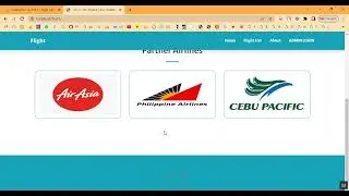 Flight Booking System in PHP Application Projects