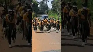 Keseruan Gerak Jalan Kreasi di Desa #shorts  #minivlog