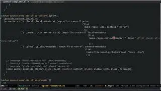 OpenAI ChatGPT code completion emacs library