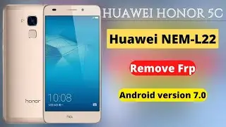 Huawei Honor 5C NEM-L22 Remove FRP |  Google Account Lock