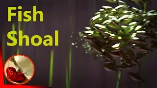 How to Create a Boids Particle System to Simulate an Animated Shoal of Fish in Blender