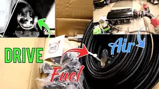 Corvette LS Swap Pt 12 Driveshaft Intake and Fuel mods