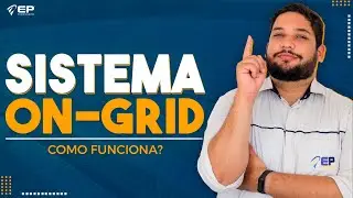 Sistema Fotovoltaico On-Grid! Entenda como funciona!