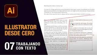Curso Fundamentos de Adobe Illustrator - Capítulo 7: Texto