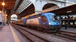 InterCity IC310 departing Budapest-Keleti