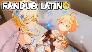 Lumine despierta a su HERMANO 🤭 /Genshin Impact #genshinimpact #fandub #aether #lumine