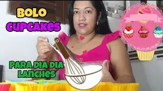 Bolo fácil e gostoso para o dia dia. Dica de lanche para escola.