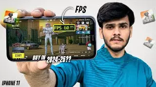 iPhone 11 BGMI Test With FPS Meter | Should You Buy in 2024-25 ?? | iPhone 11 iOS 18 Gaming Test🔥
