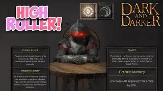 SOLO Player Tries HIGH ROLLER!!! | Dark And Darker