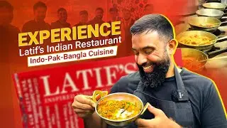 British Indian Restaurant Experience | Latif's Indian | South Asian Finest Cusine...