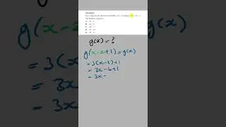 Transformation and Composite Functions Maths Methods Exam Question