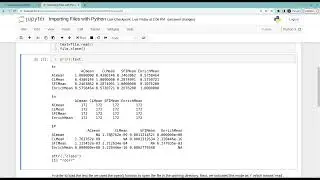 Importing Files with Python