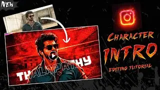 🔥 Trending Character intro Edit | Instagram Viral intro reels editing tutorial AA23 Edit 