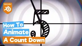 Blender Tutorial: How to Animate a Countdown Intro Effect