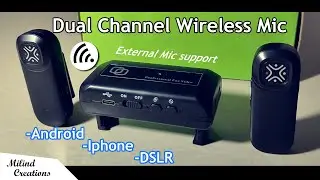 Xtreme Acoustics XA WL603 | DUAL channel Wireless Lavalier Microphone 2022