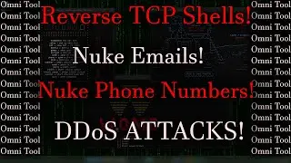How To Setup/User OMNI TOOL! Ethical Hacking Software/Email Nuker/DDOS!
