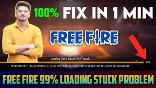 FREE FIRE 99 LOADING PROBLEM 😢 | FREE FIRE GAME START PROBLEM