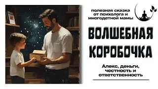 СКАЗКА для детей: ВОЛШЕБНАЯ КОРОБОЧКА (про Алекса, честность, ответственность, добро)