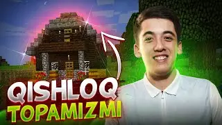 MINECRAFT🔹QISHLOQ TOPAMIZMI?🔹UZBEKCHA LETSPLAY