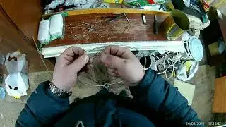 Делаем сачок для ловли мойвы.