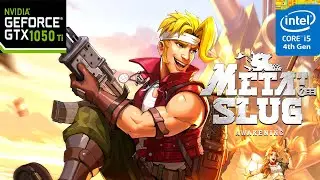 Metal Slug Awakening Gameplay Gtx 1050 Ti i54590 Settings