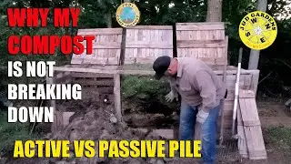 Composting: Active pile vs Passive pile