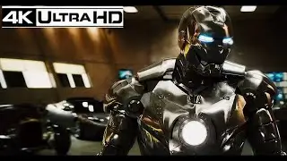 железный человек 1 Тони Старк тестирует костюм Марк 2 в 4k