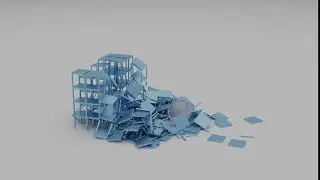 Blender - Plank Tower Destruction