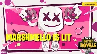 Marshmello Fortnite Live Event ! Full! (Full Concert with Game)