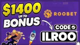 ROOBET PROMO CODE — ILROO | GET UP TO $1400 WITH 20% BONUS CASHBACK