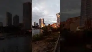 Блогер из Владивостока. Летний закат над побережьем Владивостока. 2021.