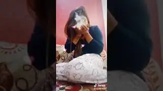 Tik tok girl smoking hookahs in bed#whatsappstatusvideo
