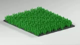How Do You Make Grass Using AutoCAD, 3D Modeling Training - QasimCAD