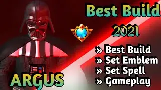 ARGUS BEST BUILD 2021 | ARGUS TOP 1 GLOBAL BUILD | ARGUS BUILD EMBLEM | ARGUS GAMEPLAY MLBB ✅