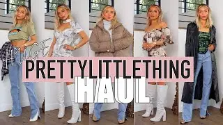 HUGE PRETTY LITTLE THING HAUL + TRY ON | @DELANEYCHILDS