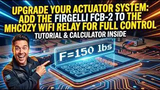 Upgrade Your Actuator System: Add the FIRGELLI FCB-2 to the MHCOZY WiFi Relay for Full Control