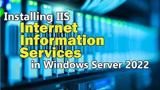 Installation  Of Web Server IIS Internet Information Services